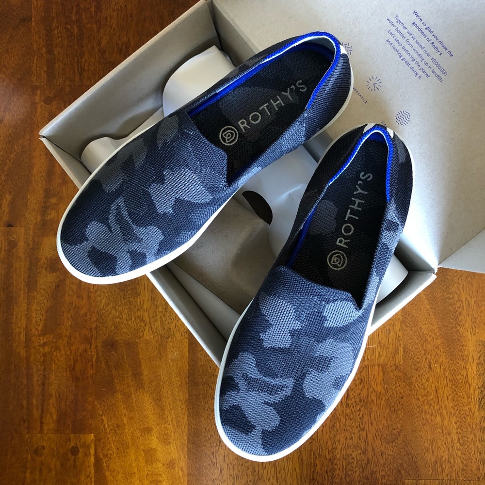 Black camo Rothy’s
